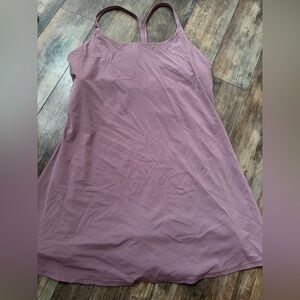 Halara Dress Cloudful Everyday 2 In 1 Built In Shorts Lavender Sz 2XL
